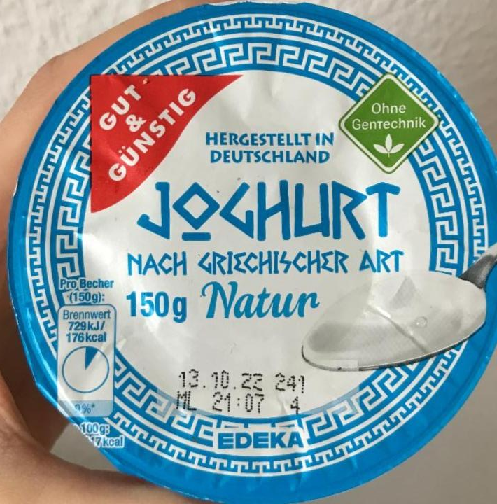 Fotografie - grécky jogurt natur 