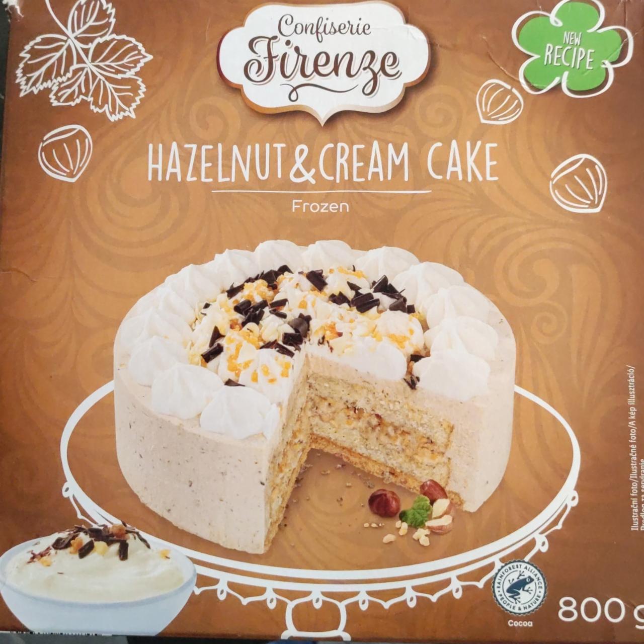 Fotografie - Hazelnut & cream cake Confiserie Firenze