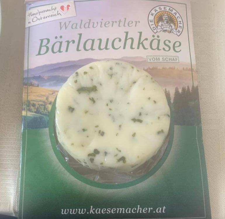 Fotografie - Bärlauchkäse