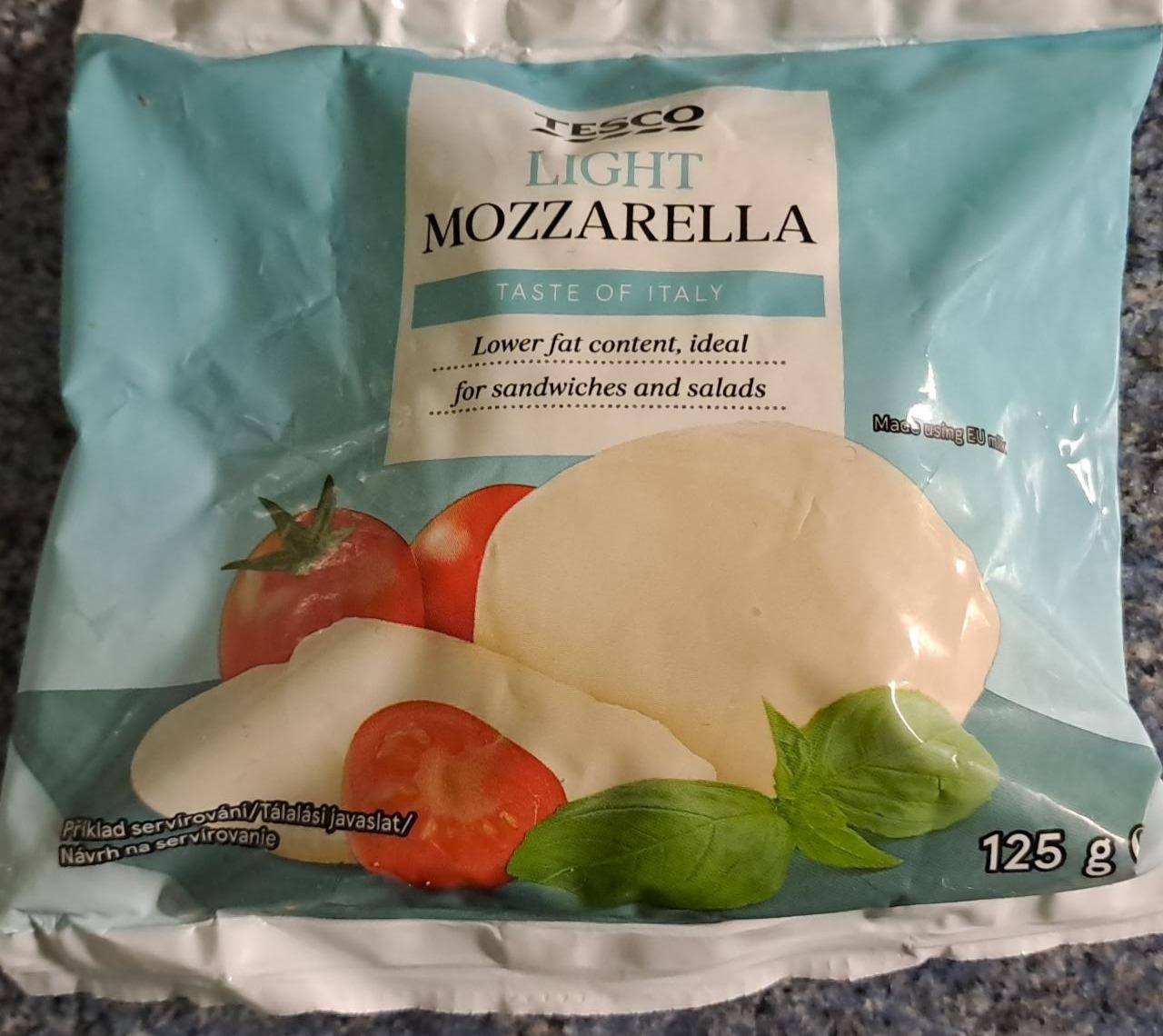 Fotografie - Light Mozzarella Tesco