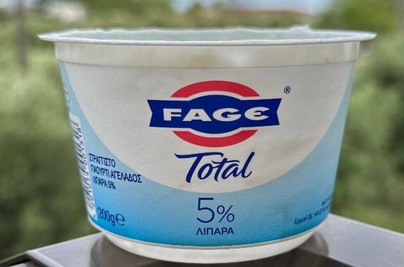 Fotografie - Total 5% Fage