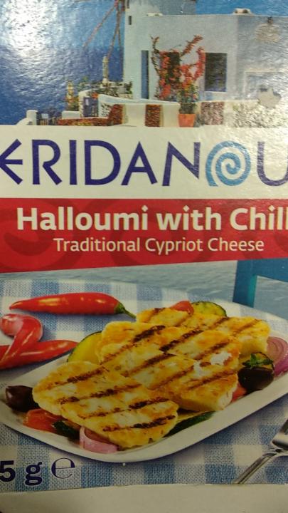 Fotografie - Halloumi with Chilli Eridanous