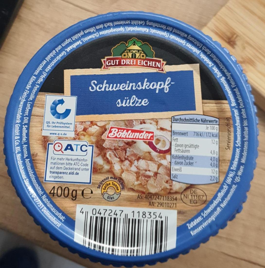 Fotografie - Schweinskopf-sülze Gut drei eichen