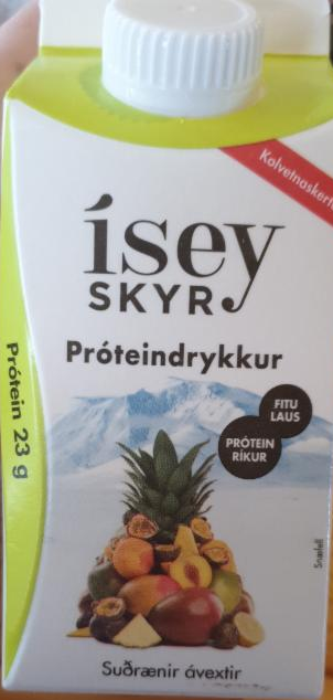 Fotografie - SKYR Ísey Próteindrykkur proteínový nápoj - tropické ovocie