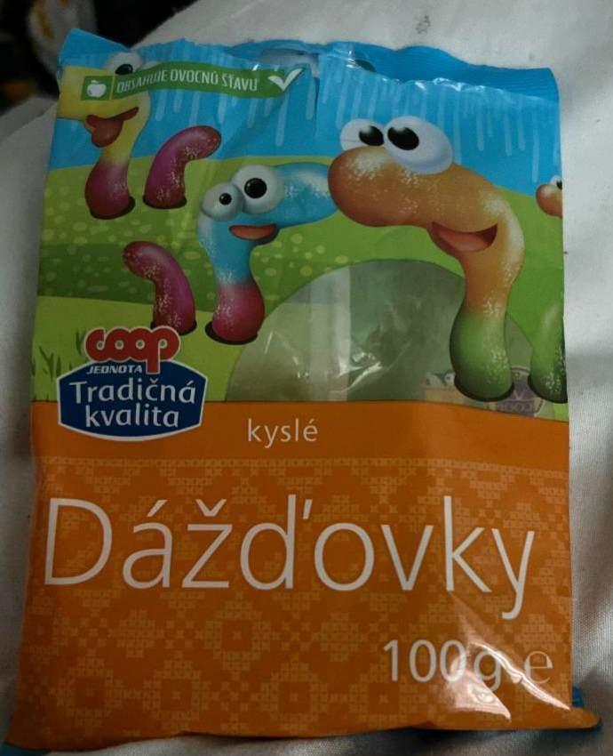 Fotografie - Dážďovky kyslé Coop Jednota Tradičná kvalita