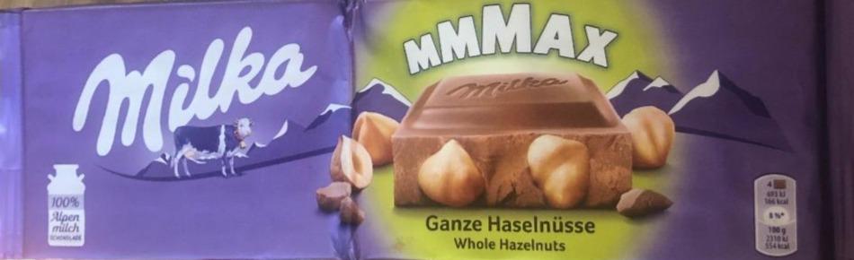 Fotografie - MMMax Ganze Haselnüsse Milka