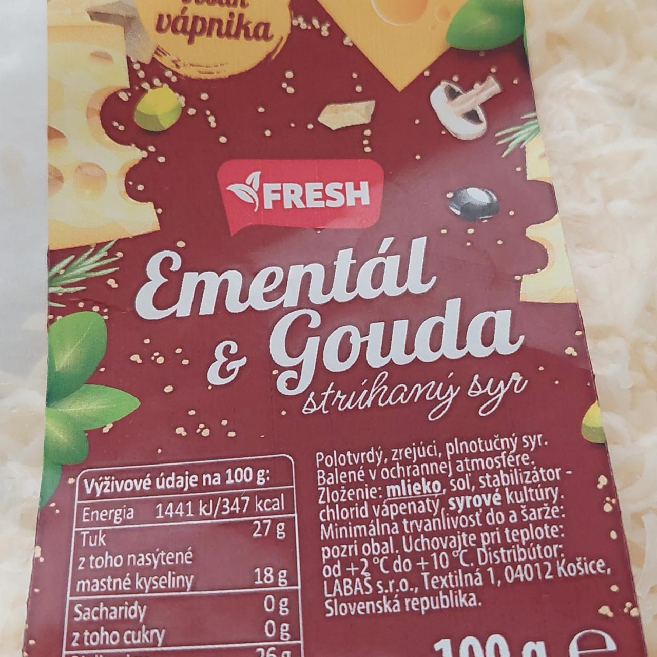 Fotografie - Ementál & Gouda strúhaný syr Fresh