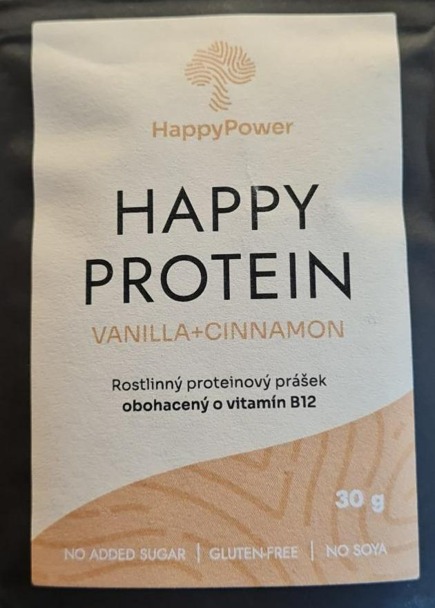 Fotografie - Happy protein vanilla+cinnamon HappyPower