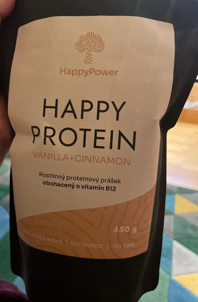 Fotografie - Happy protein vanilla+cinnamon HappyPower