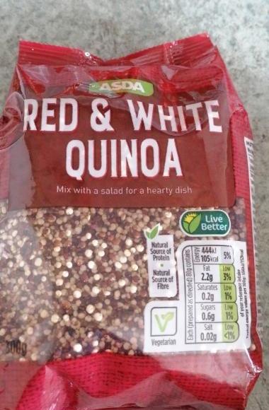 Fotografie - Red and White Quinoa Azda