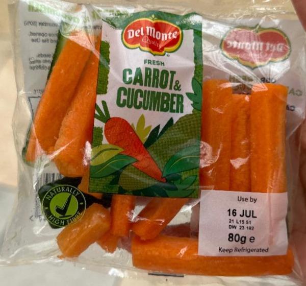 Fotografie - Carrot & Cucumber Del Monte