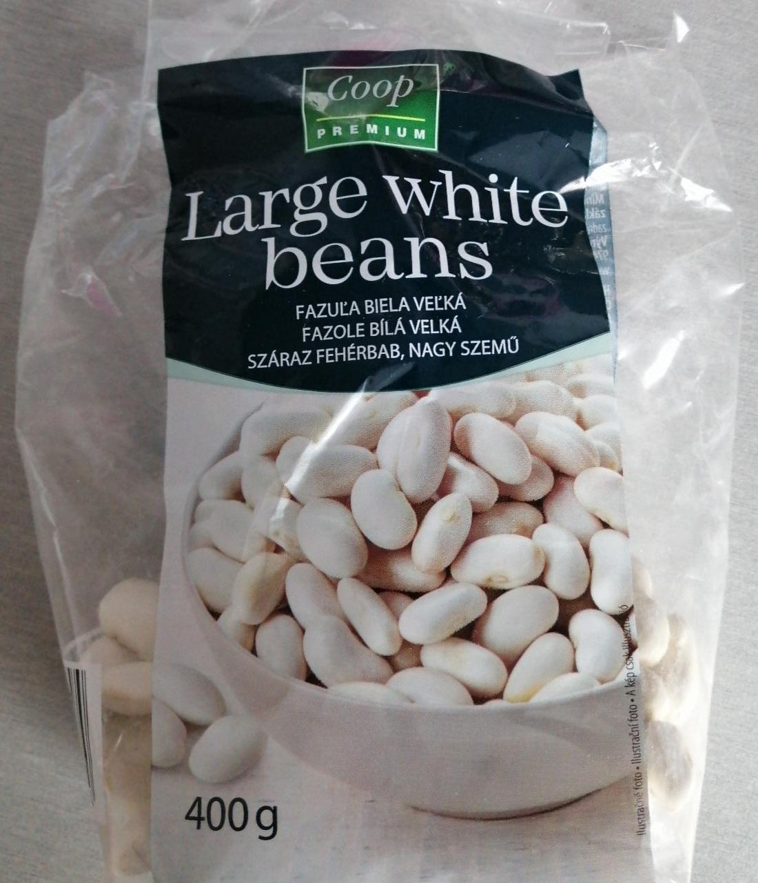 Fotografie - Large white beans Coop Premium