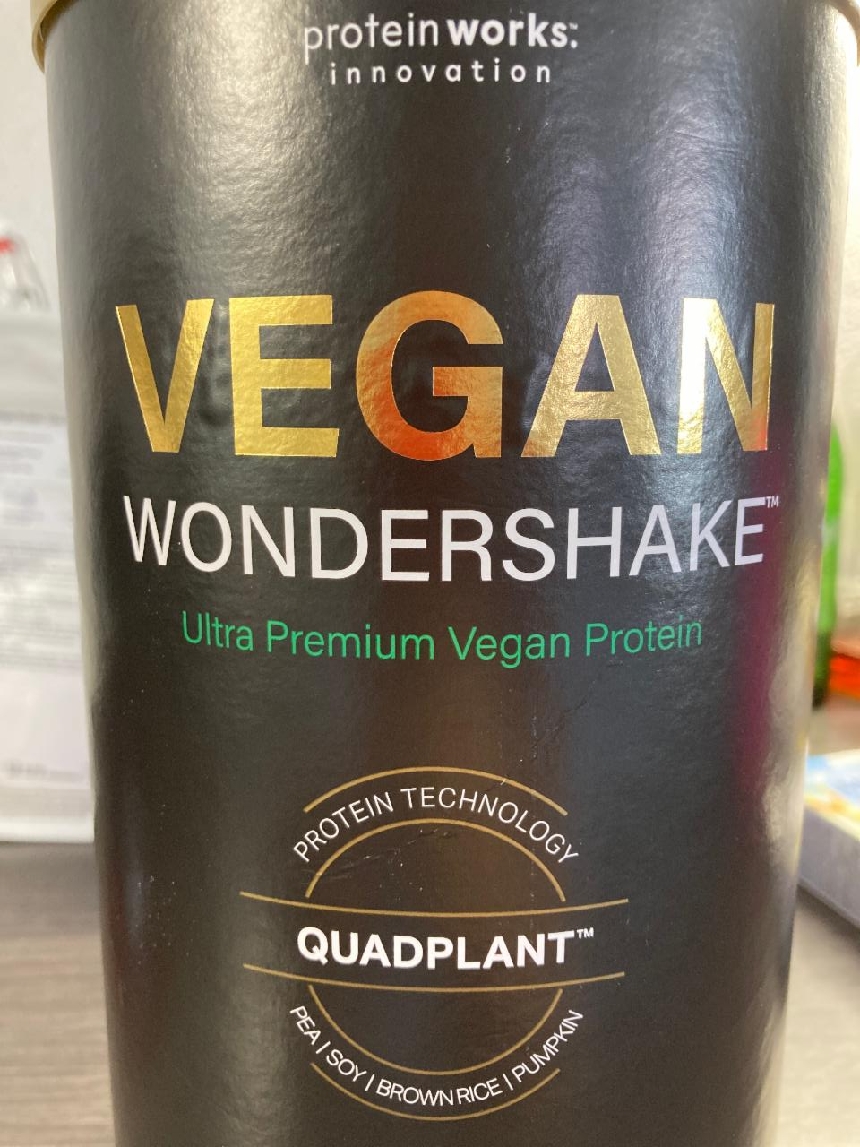 Fotografie - Vegan Wondershake Ultra Premium Protein Salted caramel The Protein Works