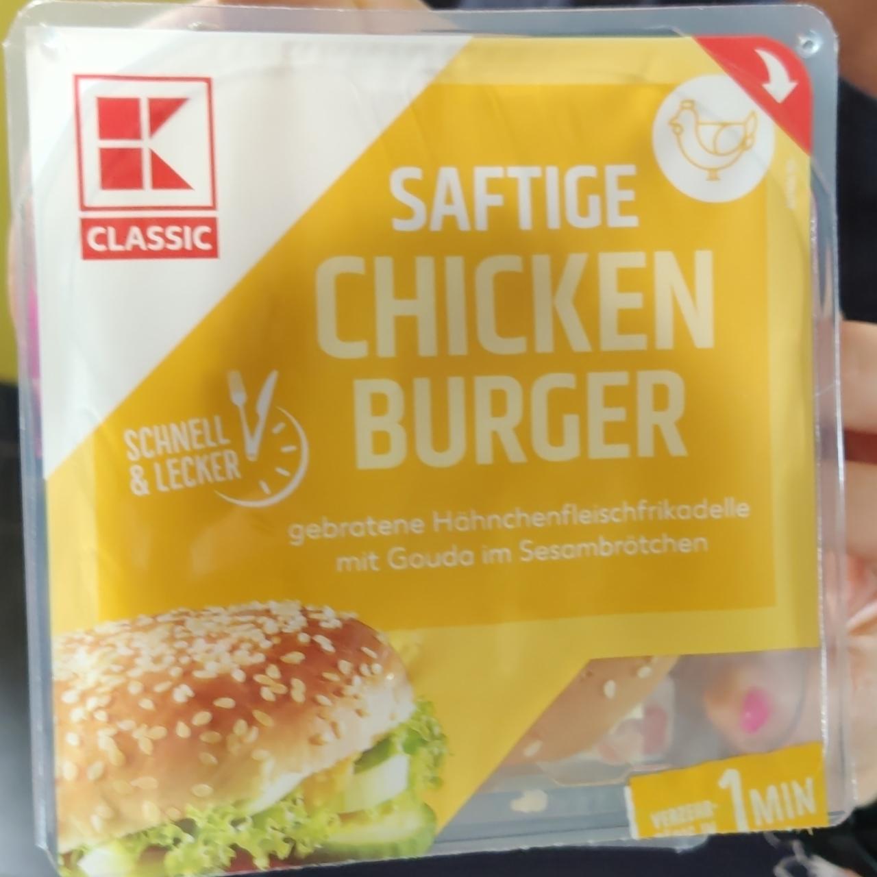Fotografie - Saftige Chicken Burger K-Classic