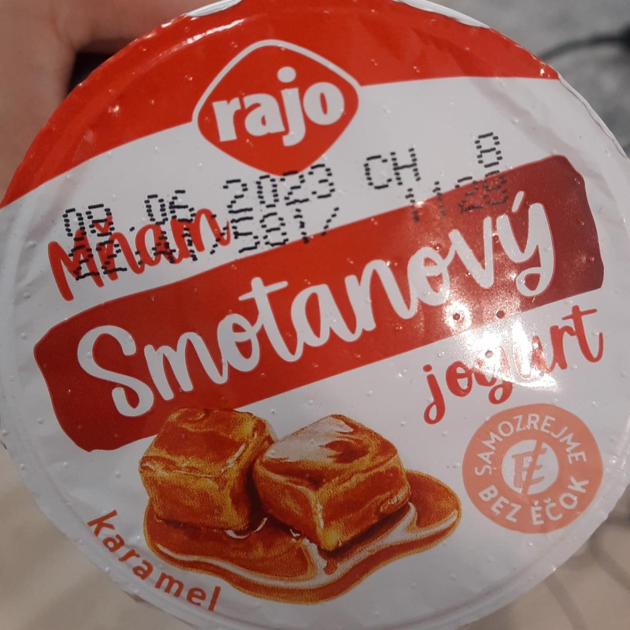 Fotografie - Mňam DUO smotanový jogurt karamelový 10% Rajo