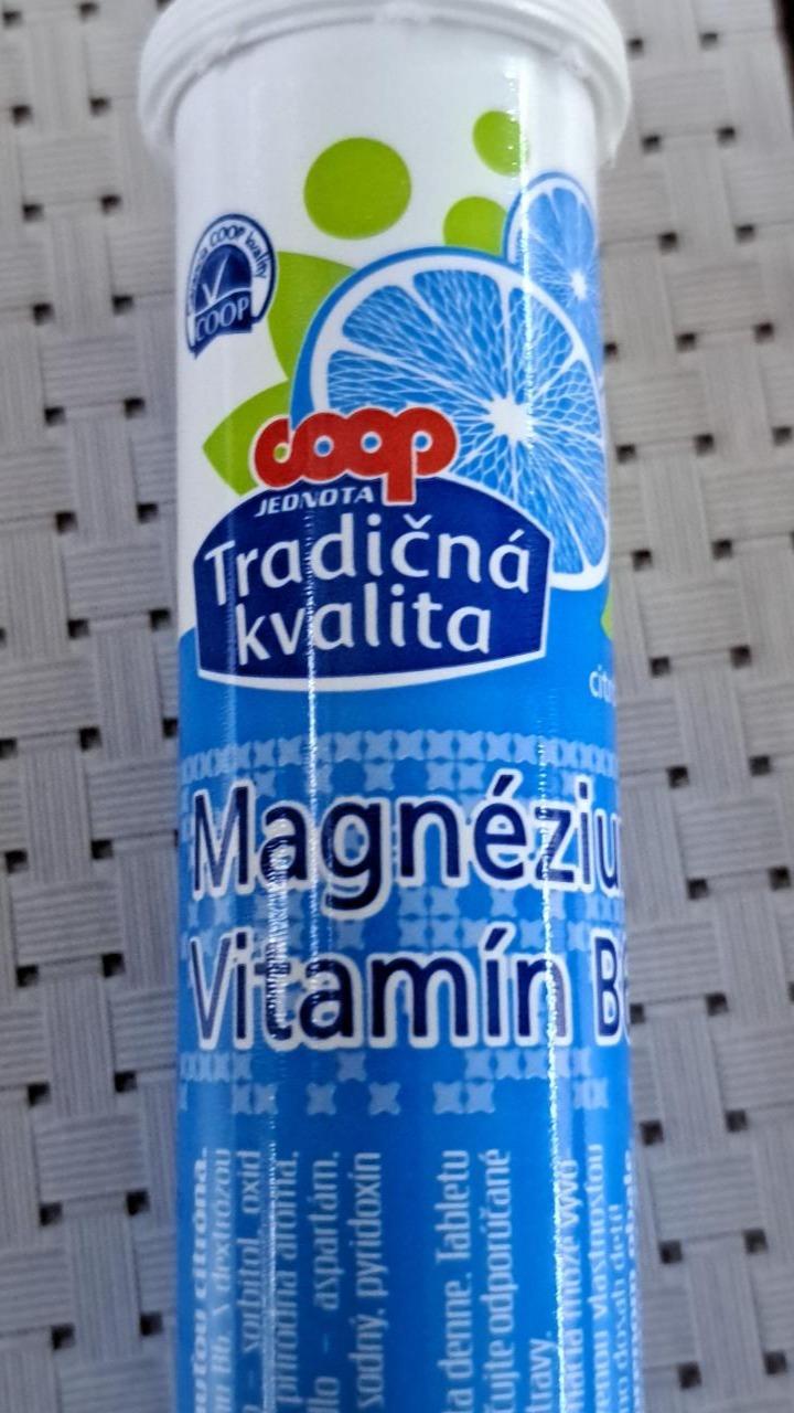 Fotografie - Magnézium Vitamín B6 citrón Coop Tradičná kvalita