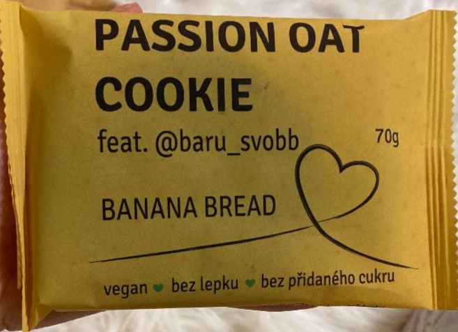 Fotografie - Passion Oat Cookie feat. @baru_svobb Banana Bread