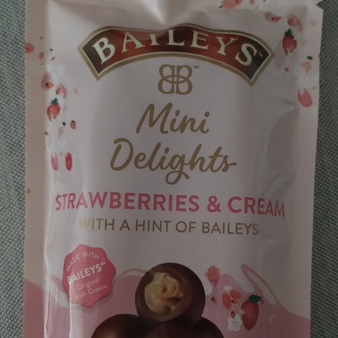 Fotografie - Mini Delights Strawberries & Cream Baileys