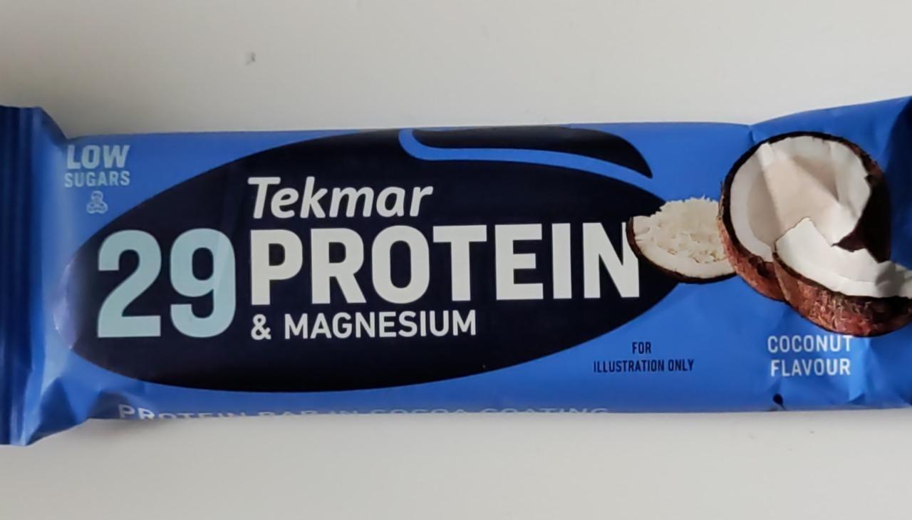 Fotografie - 29 Protein & Magnesium Coconut flavour Tekmar