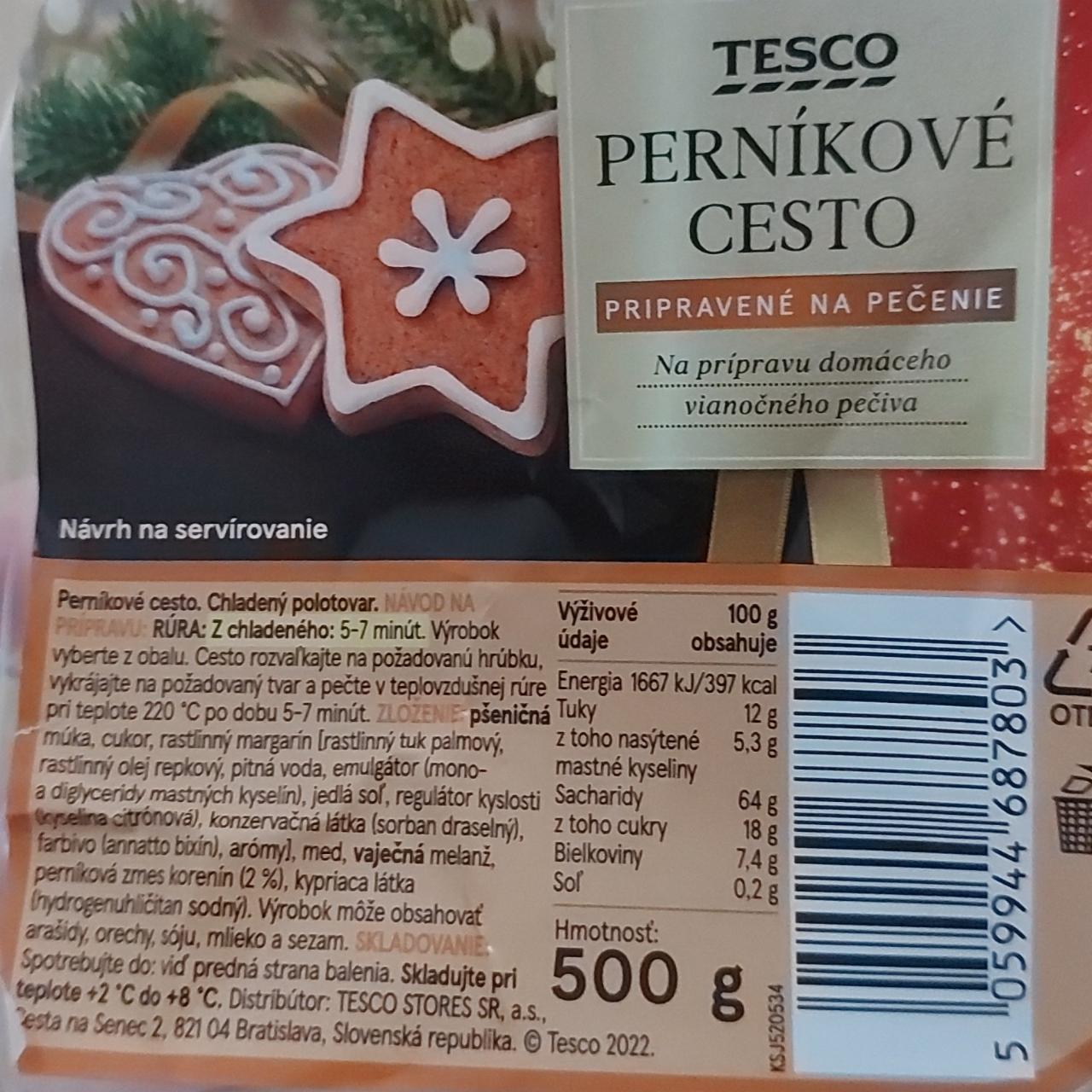 Fotografie - Pernikove cesto Tesco