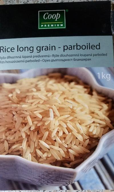 Fotografie - Rice long grain - parboiled Coop Premium