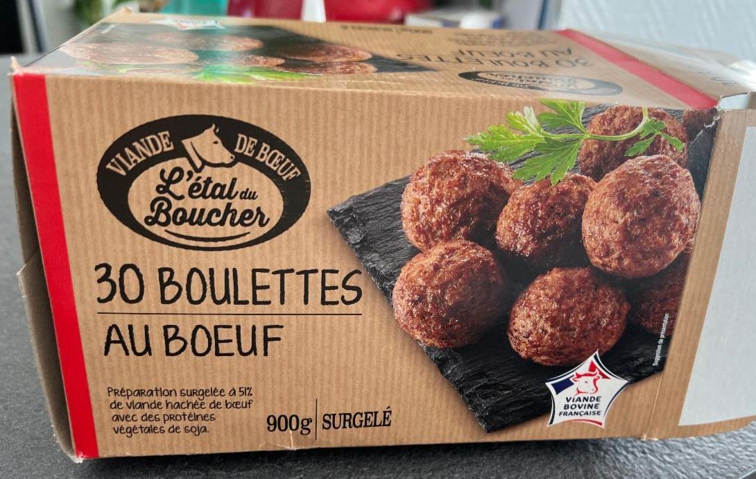 Fotografie - 30 Boulettes au boeuf L'étal Du Boucher