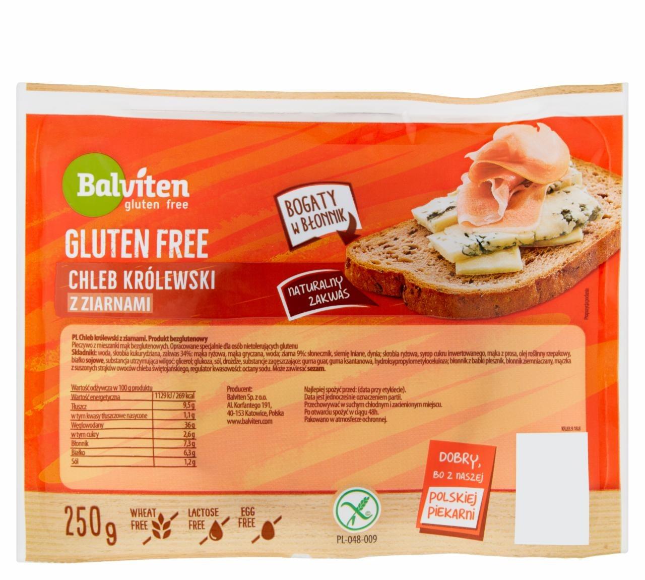 Fotografie - Gluten Free Royal bread with seeds Balviten