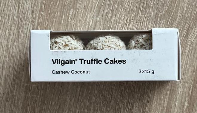 Fotografie - Truffle Cakes Cashew Coconut Vilgain