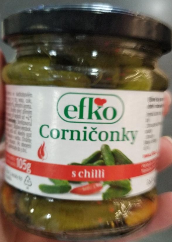 Fotografie - Corničonky s chilli Efko