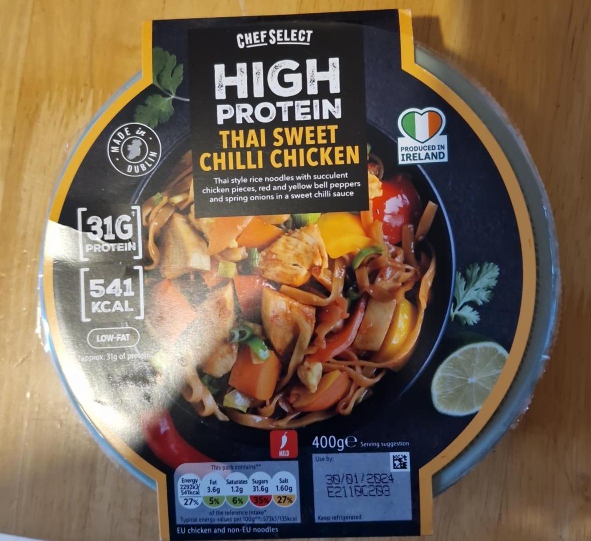 Fotografie - High Protein Thai Sweet Chilli Chicken Chef Select