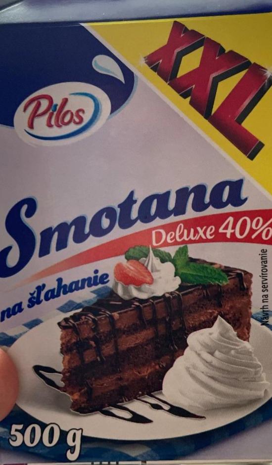 Fotografie - Smotana na šľahanie deluxe 40% Pilos