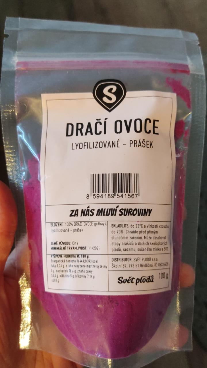 Fotografie - Dračí ovoce lyofilizované - prášek