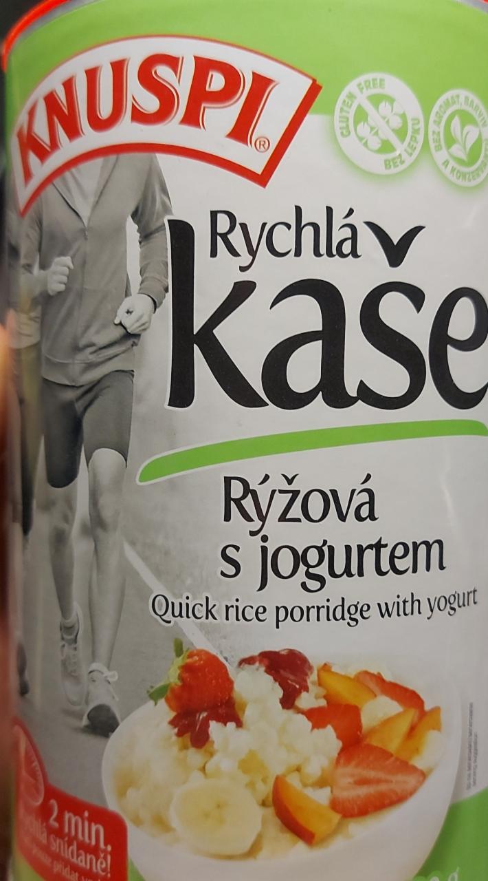 Fotografie - Rychlá kaše Rýžová s jogurtem Knuspi