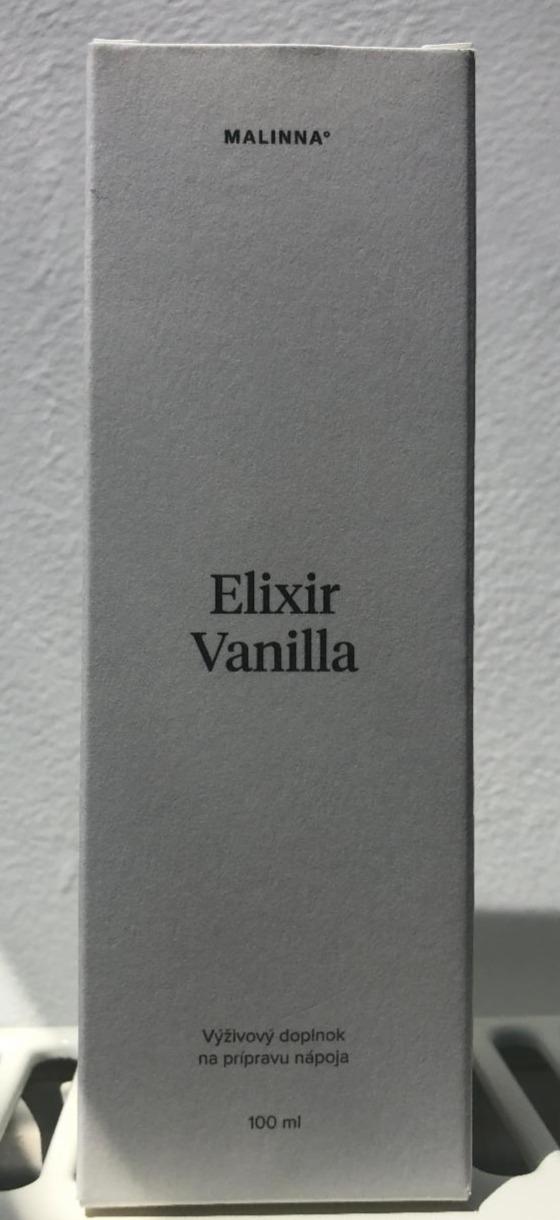 Fotografie - Elixir Vanilla Malinna