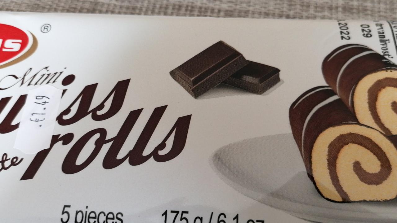 Fotografie - Mini Swiss-rolls Chocolate KaVis