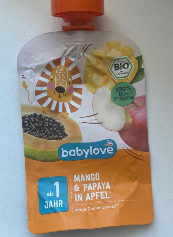 Fotografie - Mango & papaya in apfel Babylove