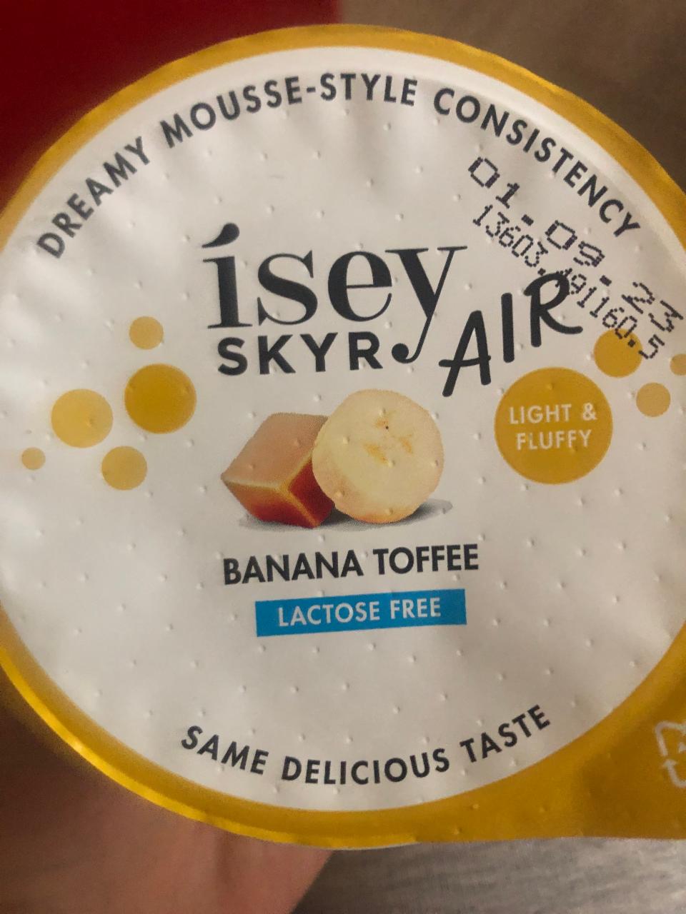 Fotografie - Air Mousse Banana-Toffee Ísey Skyr