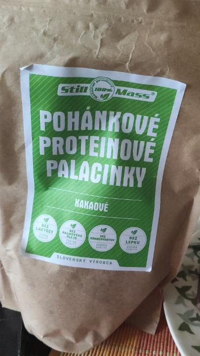 Fotografie - pohankove proteínové palacinky kakaové stillmass