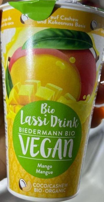 Fotografie - Bio Lassi Drink Vegan Mango