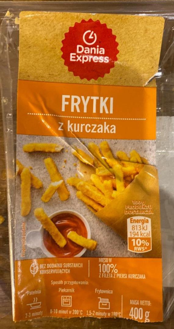 Fotografie - Frytki z kurczaka Dania Express