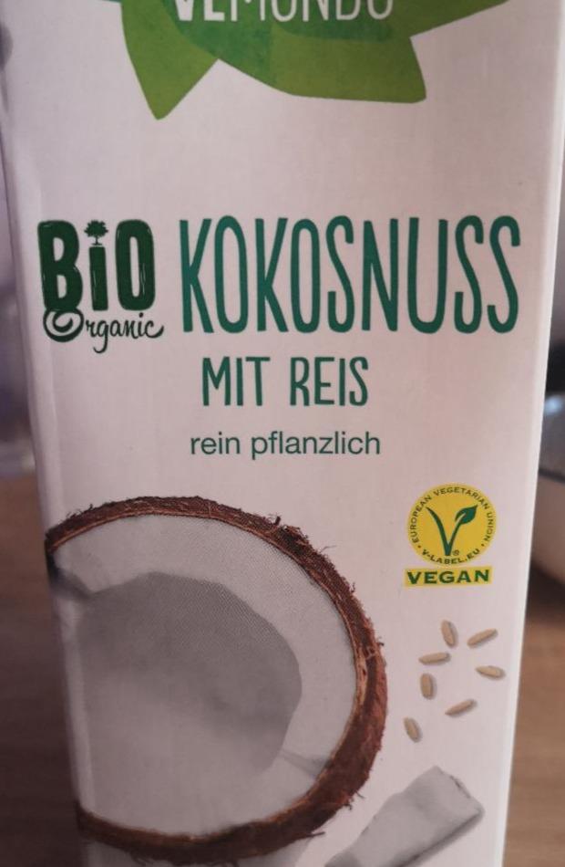 Fotografie - Bio kokosnuss mit reis