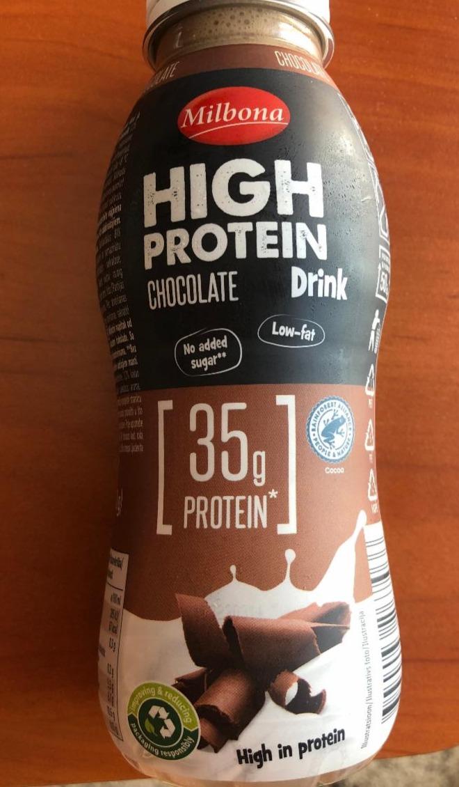 Fotografie - High Protein Schoko Drink Milbona
