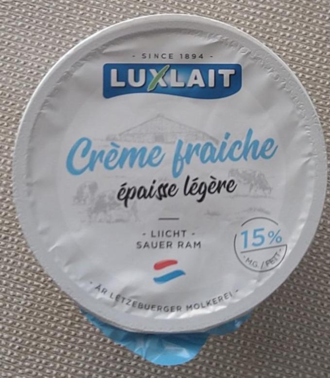 Fotografie - Crème fraiche épaisse légère Luxlait