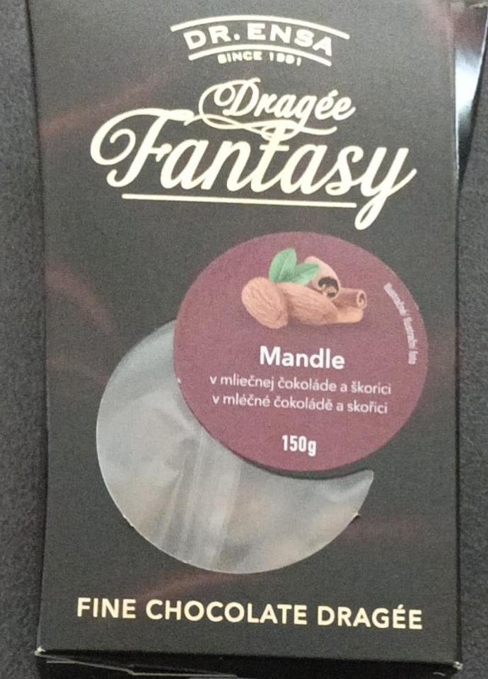 Fotografie - Dragée Fantasy Mandle v mliečnej čokoláde a škorici Dr.Ensa