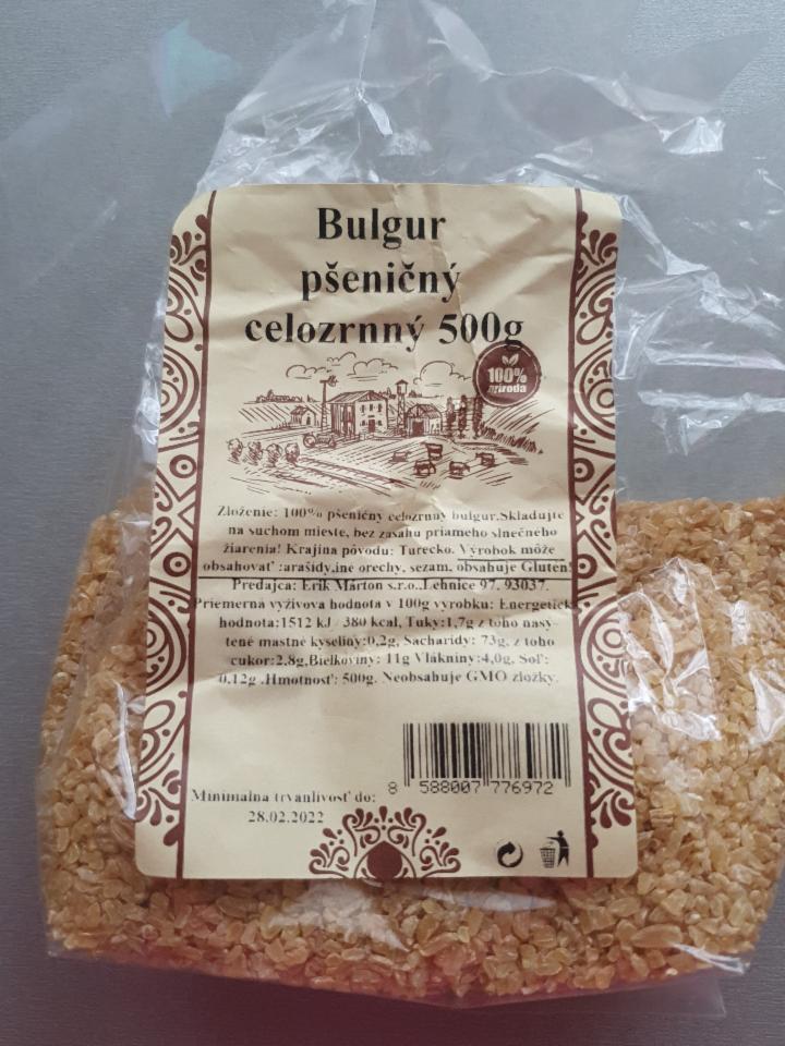 Fotografie - Bulgur pšeničný celozrnný 500g