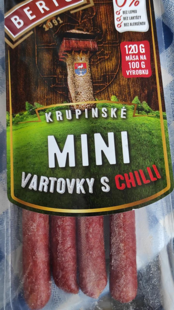 Fotografie - Krupinské mini vartovky s chilli