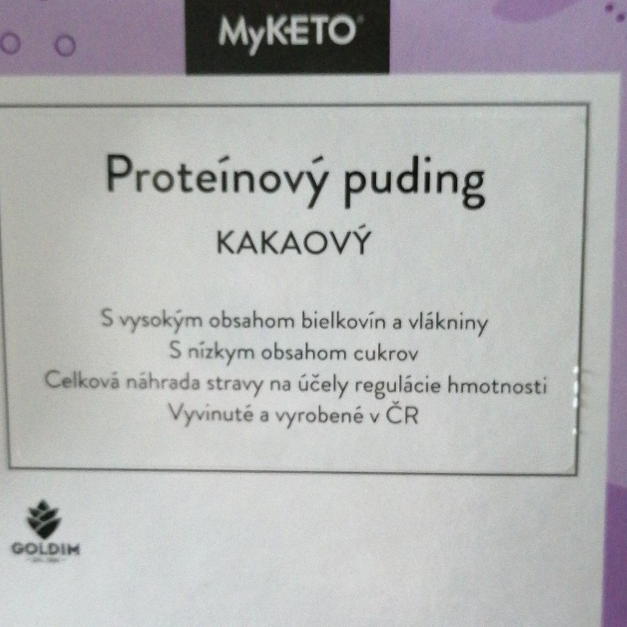 Fotografie - Proteínový puding kakaový MyKeto