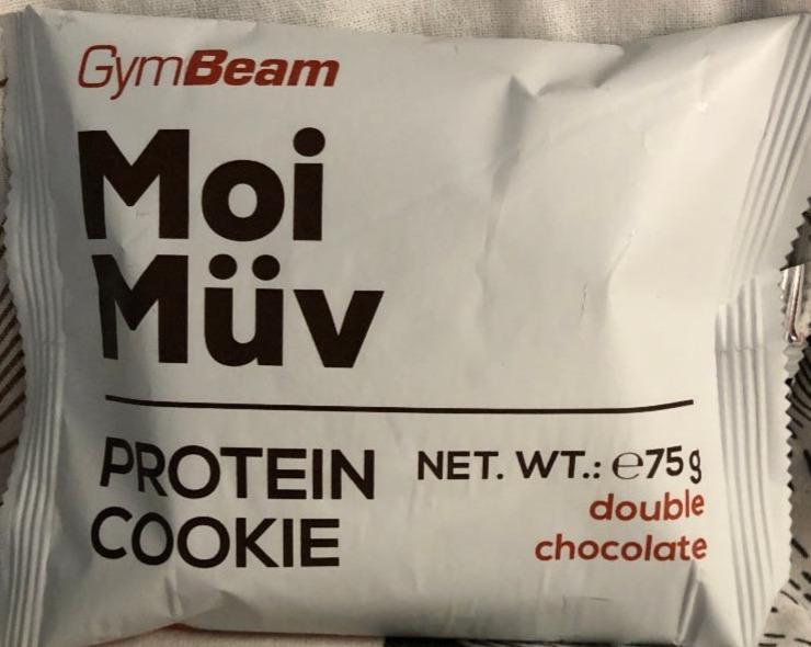 Fotografie - Moi Müv protein cookie double chocolate GymBeam