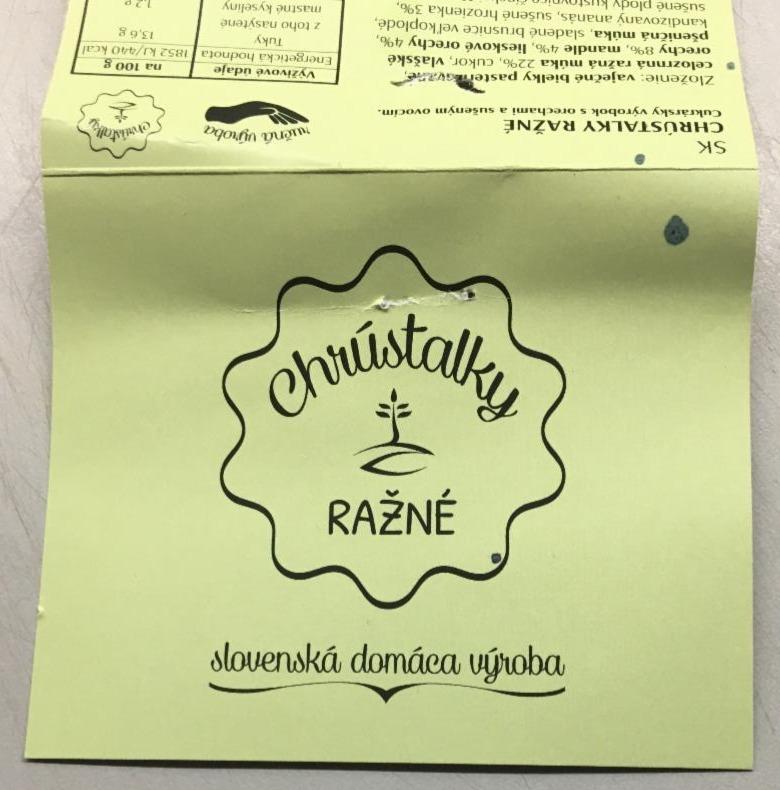 Fotografie - chrústalky ražné