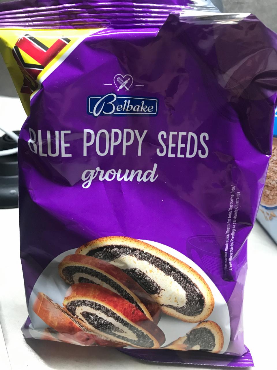 Fotografie - Blue Poppy Seeds ground Belbake